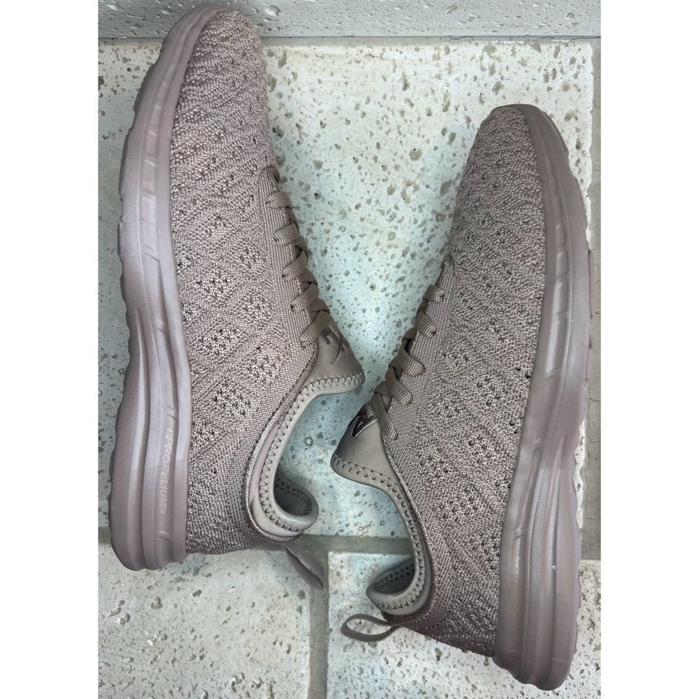 APL Athletic Propulsion Labs TECHLOOM PHANTOM Women’s Sneakers Latte/Umber Sz 8 - Picture 9 of 14
